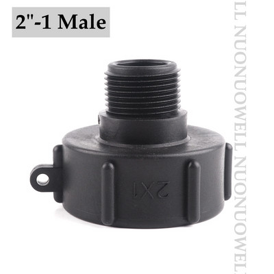 IBC Ton mucas savienotāja tvertnes adapteris, plastmasas IBC šļūtenes adapteris, dārza laistīšanas šļūtenes ton mucas piederumi