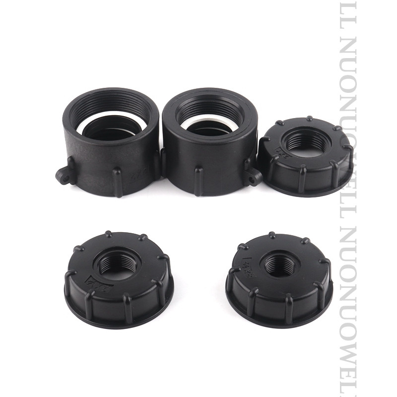 IBC Ton mucas savienotāja tvertnes adapteris, plastmasas IBC šļūtenes adapteris, dārza laistīšanas šļūtenes ton mucas piederumi