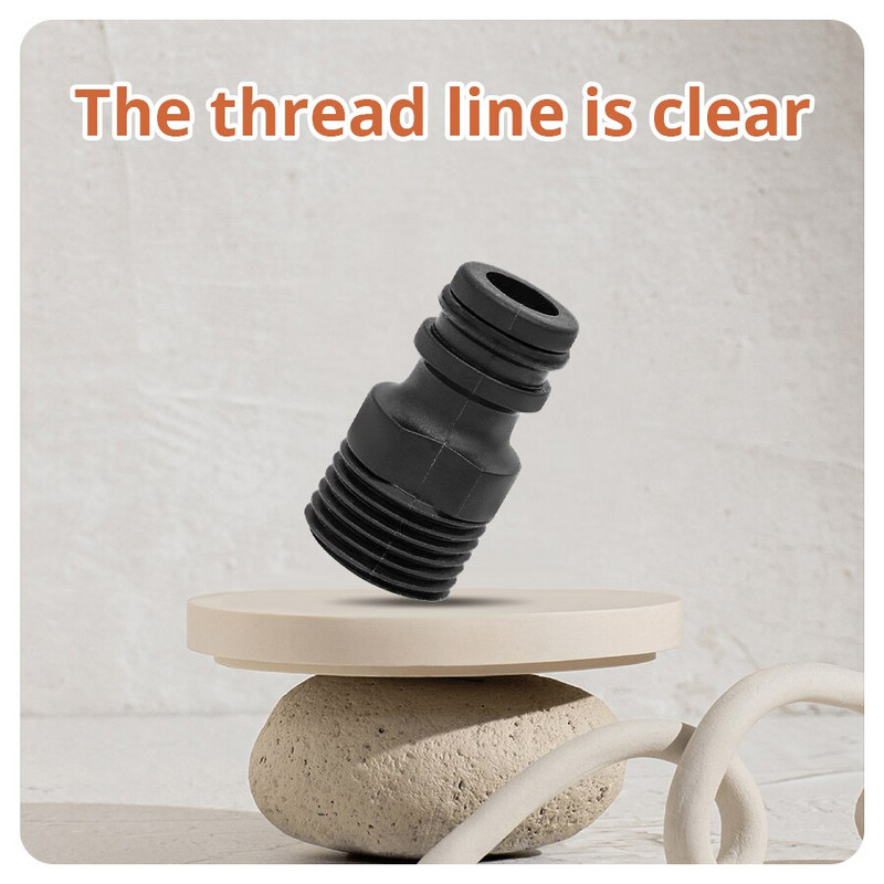 2 gab BSP vītņots krāna adapteris Dārza ūdens šļūtenes ātrās caurules savienotājs Universālās šļūtenes caurules pagarinājuma piederumi