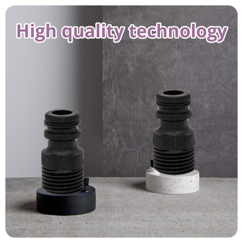 2 gab BSP vītņots krāna adapteris Dārza ūdens šļūtenes ātrās caurules savienotājs Universālās šļūtenes caurules pagarinājuma piederumi