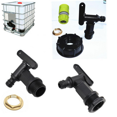 3/4-tolline paagi kraan IBC paagi kraani adapteri jaoks veepaagi adapteri aia kastmisvooliku ühenduspesa asendusklapi liitmiku osad