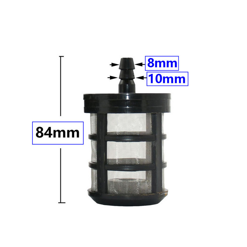 8/9/10/12/13mm šļūtene Caurules filtrs Automazgātava Dārza apūdeņošanas filtri Smidzinātājs Sūknis Filtrēšana Pretvārsts Tīkla sietiņš Nipelis 16mm