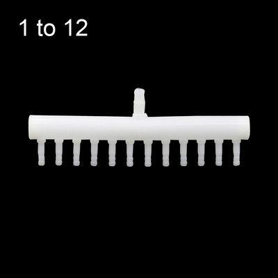 8 mm sisselaske- kuni 4 mm väljalaskevooliku jaoturi kalapaagi liitmikud Aiavooliku pistik talub kõrget temperatuuri akvaariumi ühendus 1 tk