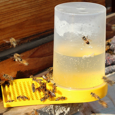 Hrănitoare pentru albine Hrănitoare pentru albine Hrănitoare pentru albine Adăpator de apă potabilă Adăpare albinelor Instrumente Hrănire Instrument de adăpator de albine din plastic