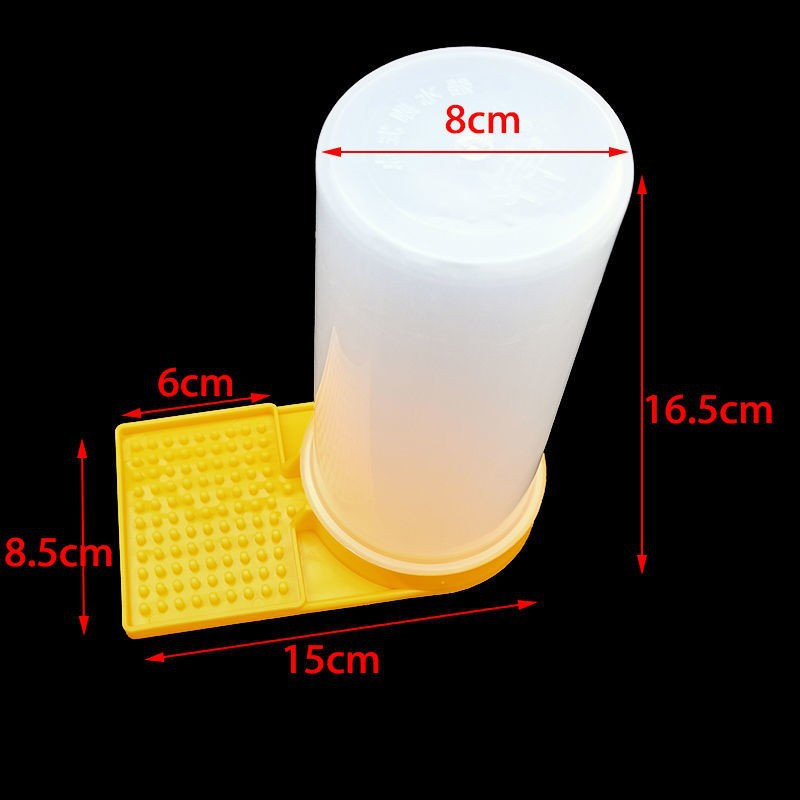 Bitininkystė Bičių šėrykla Medaus bičių tiektuvai Geriamasis vanduo Girdytuvas Bičių girdykla Priemonės Maitinimas Plastikinis bičių girdyklos įrankis