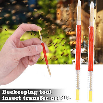10 бр. Пчеларски инструмент за присаждане Bee Queen Larva Пчеларство Прибиращо се оборудване за присаждане Pszczelarstwo Tools Move Worms Needles