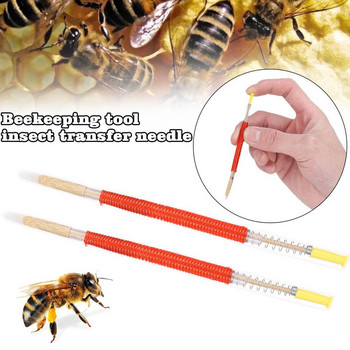 10 бр. Пчеларски инструмент за присаждане Bee Queen Larva Пчеларство Прибиращо се оборудване за присаждане Pszczelarstwo Tools Move Worms Needles