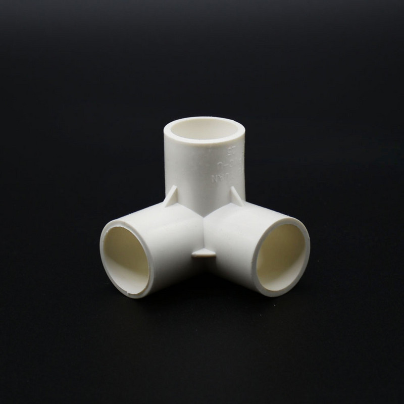 3/4/5 virzienu 20/25/32/50 mm PVC cauruļu savienotāju veidgabali DIY plastmasas ūdens cauruļu savienotāja savienojuma caurule DN15 DN20 DN25 DN40