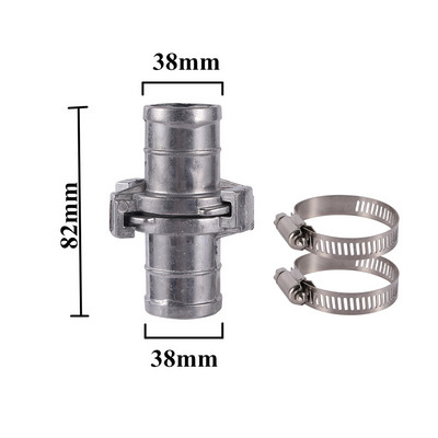 Γρήγορη σύζευξη για σωλήνα νερού Αλουμινένιος σωλήνας προσαρμογής σωλήνας γρήγορης σύνδεσης με σφιγκτήρα πυροσβεστικός σωλήνας Agriculture αξεσουάρ άρδευσης