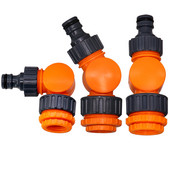 Faucet Quick Connectors Περιστρεφόμενος διαχωριστής βρύσης νερού 1/2" 3/4" 1" Προσαρμογέας σπειρώματος Garden Farm Irrigation Πλυντήριο αυτοκινήτων Περιστρεφόμενες αρθρώσεις