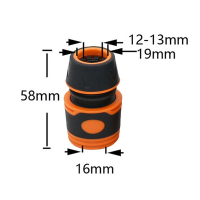 1/2 3/4 1-tolline autopesuvoolik Kiirühendus Veetõkkeühendused Aia muru kastmisvihmutite jaoks Toruadapterid 1 tk