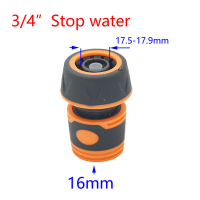 1/2 3/4 1-tolline autopesuvoolik Kiirühendus Veetõkkeühendused Aia muru kastmisvihmutite jaoks Toruadapterid 1 tk