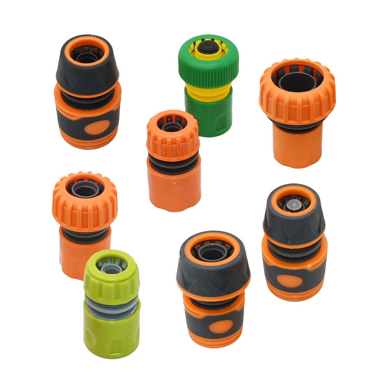 1/2 3/4 1-tolline autopesuvoolik Kiirühendus Veetõkkeühendused Aia muru kastmisvihmutite jaoks Toruadapterid 1 tk