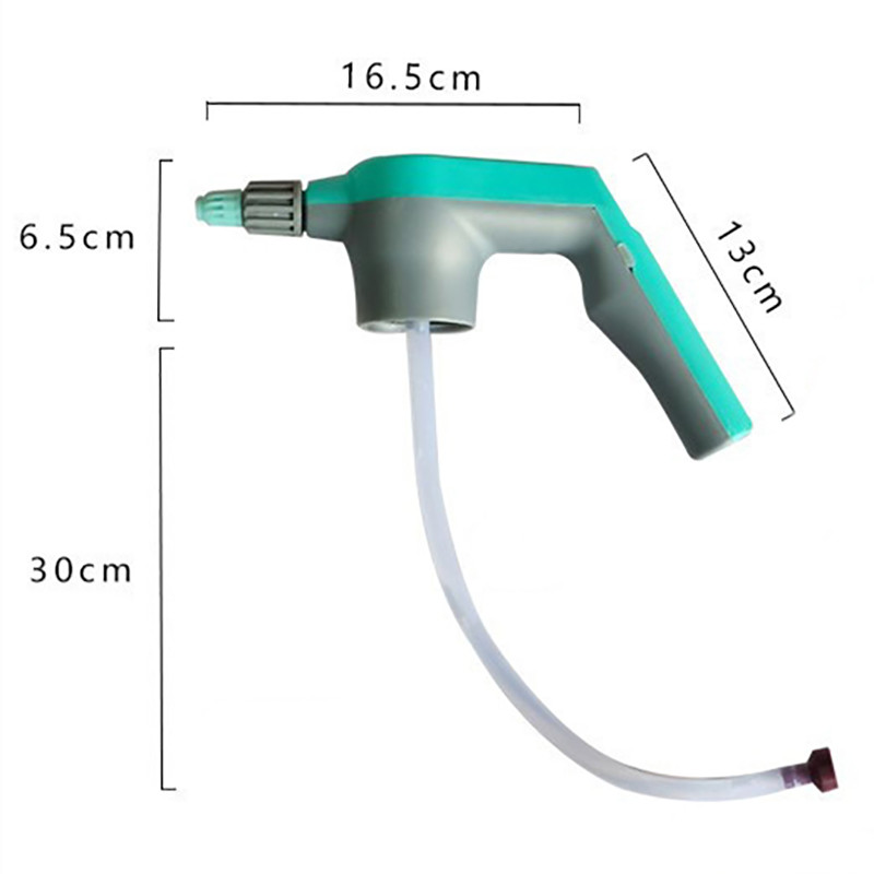 Elektriskais ūdens smidzinātājs Automātiskais augstspiediena gaisa sūkņa smidzinātājs dārza augu mazgāšanai Laistīšanas sprinkleru instrumentu piederumi