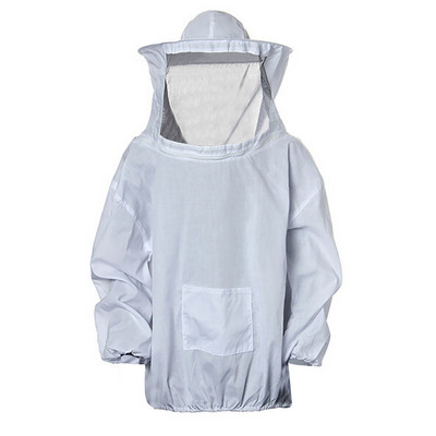 Profesionāls biškopības uzvalks Biškopības uzvalka jaka Biškopības uzvalka jaka profesionāliem biškopjiem Smock ar plīvuru