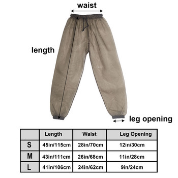 Aventik No-See-Um Mesh Mosquito Suit Pants & Jacket Set за открито, Множество размери, подходящи за всеки Останете хладни UV устойчиви