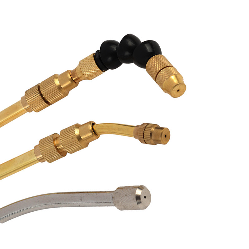 Állítható teleszkópos kerti szivattyú permetező fúvóka vízpermetező teleszkópos pálca permetező fúvókák alumínium műanyag öntözőkészletek