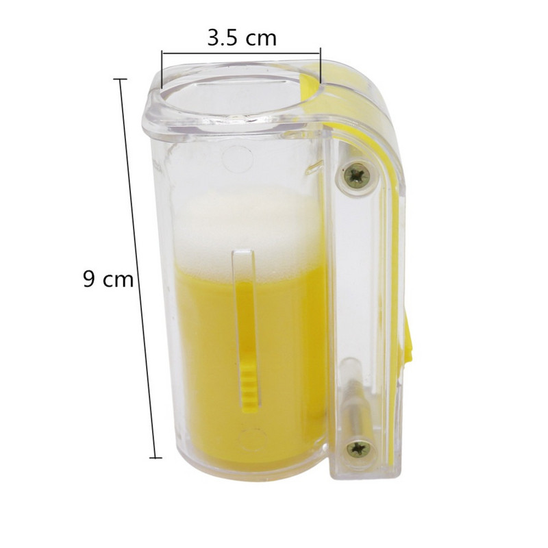 1 τεμ Bee Queen Marking Catcher Plastic One Handed Marker Bottle Plunger Βελούδινο εργαλείο μελισσοκόμου Κήπος Beekeeper Queen Bee Catcher