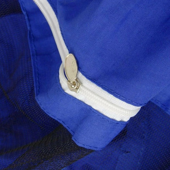 Μπλε κοστούμι από τσιμπήματα μέλισσας Ημισωματική φόρμα από μέλισσα Βαμβακερή μελισσοκομική στολή Ρούχα μελισσοκομίας εξωτερικού χώρου