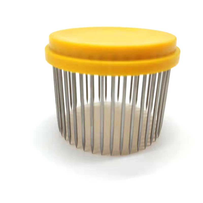 2 vnt. Bitininkystės karalienė Bičių narvas Karaliaus Ląstelių Narveliai Ląstelių Įrankiai Adatos tipas Plieninis Bičių gaudytojas Įranga Priemonės Bitininkystė