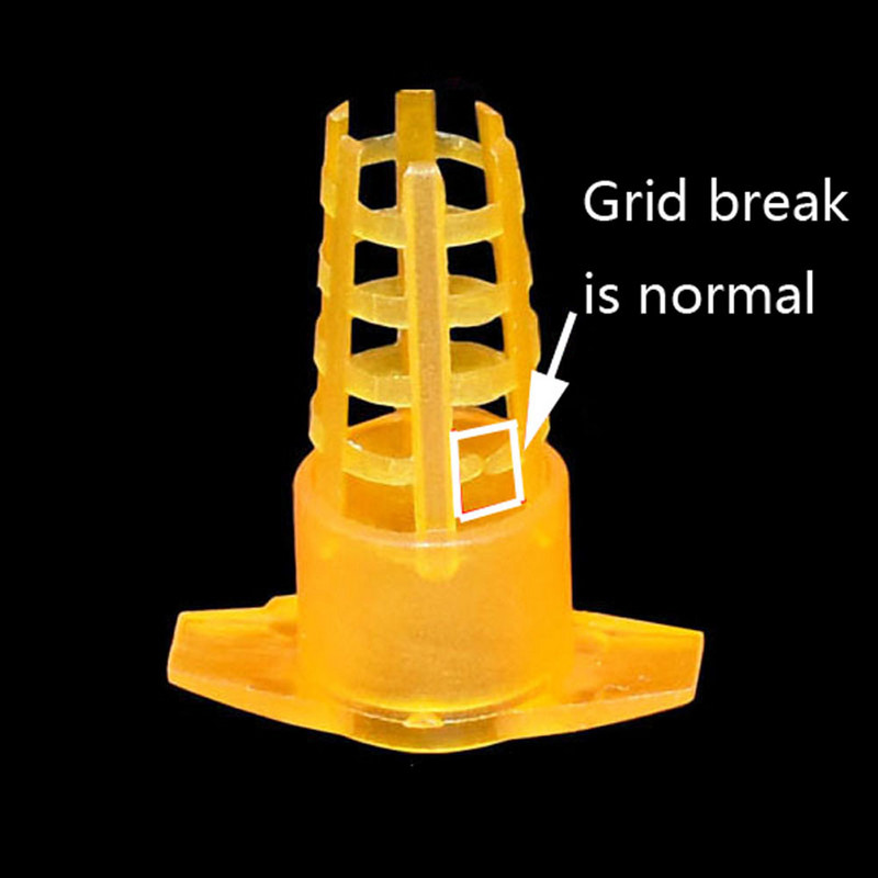 50 gab. Plastmasas bišu karalienes būra aizsargapvalks Šūnu būri aizsargs bišu rīki Biškopības aprīkojums