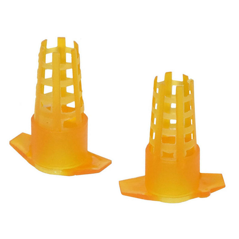 50 gab. Plastmasas bišu karalienes būra aizsargapvalks Šūnu būri aizsargs bišu rīki Biškopības aprīkojums