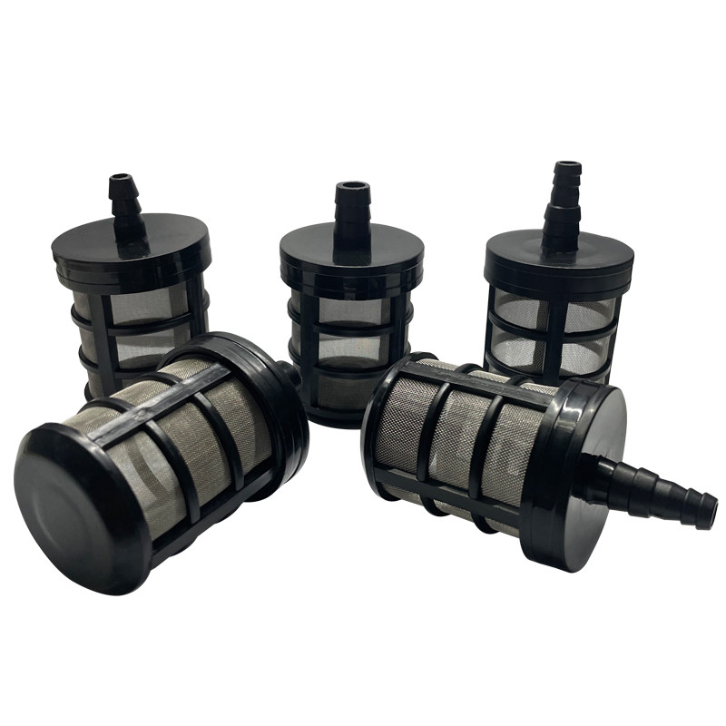 7/8/10/12/13 mm žarna vamzdžio filtras automobilių plovyklos sodo drėkinimo filtrai purkštuvas siurblys filtravimas atbulinis vožtuvas tinklelio filtras tinklelis