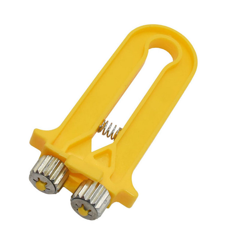 1 db műanyag méhhuzal kábelfeszítő krimpelő keret kaptár méhszerszám fészekdoboz szoros fonal drót méhkaptár méhészeti felszerelés