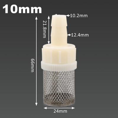 1 ~ 5 tk 4 ~ 20 mm voolikfilter autopesutoru aia kastmine akvaariumi filter kurn roostevabast terasest võrkfilter