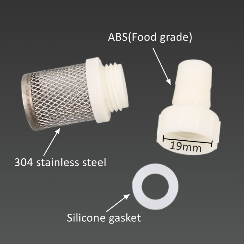 1 ~ 5 tk 4 ~ 20 mm voolikfilter autopesutoru aia kastmine akvaariumi filter kurn roostevabast terasest võrkfilter