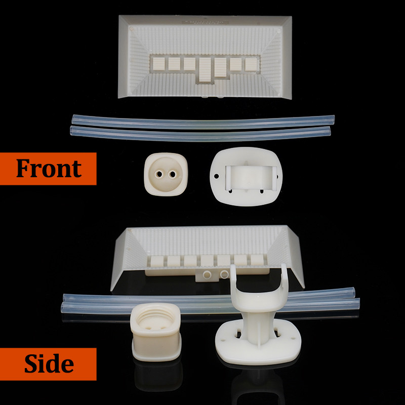 1 db új méhészeti adagoló Etetés méhkasban műanyag méz cukortakarmány vályún keresztül Bee szerszám kellékek méhetető méhész szerszám