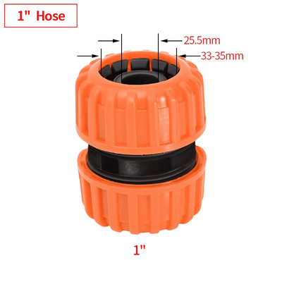 Kerti tömlő gyorscsatlakozó 1/2 3/4 1" csőcsatlakozó leállító vízcsatlakozó tömlőcsatlakozó javítás ízület öntöző öntözőrendszer