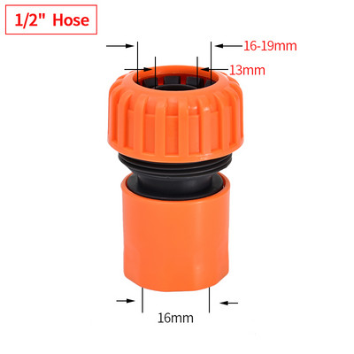 Kerti tömlő gyorscsatlakozó 1/2 3/4 1" csőcsatlakozó leállító vízcsatlakozó tömlőcsatlakozó javítás ízület öntöző öntözőrendszer