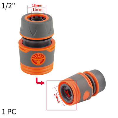 Kerti tömlő gyorscsatlakozó 1/2 3/4 1" csőcsatlakozó leállító vízcsatlakozó tömlőcsatlakozó javítás ízület öntöző öntözőrendszer