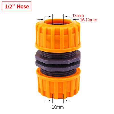 Kerti tömlő gyorscsatlakozó 1/2 3/4 1" csőcsatlakozó leállító vízcsatlakozó tömlőcsatlakozó javítás ízület öntöző öntözőrendszer