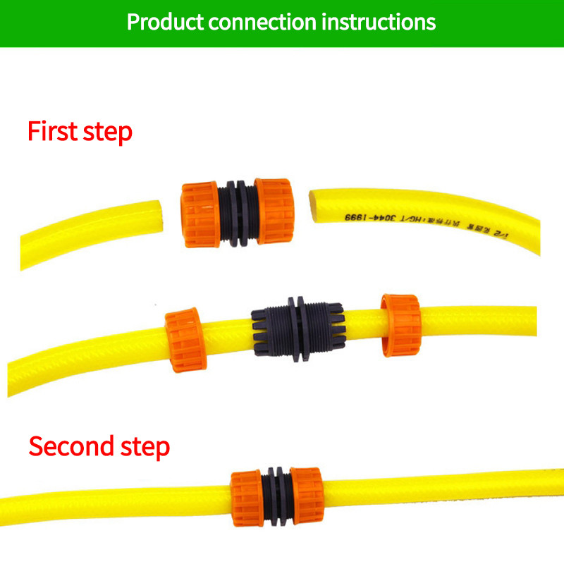 Kerti tömlő gyorscsatlakozó 1/2 3/4 1" csőcsatlakozó leállító vízcsatlakozó tömlőcsatlakozó javítás ízület öntöző öntözőrendszer