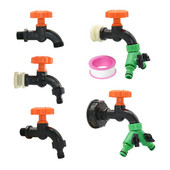 Adaptor robinet cu filet de 1/2 3/4 inch S60 IBC rezervor rezervor apă acvariu robinet de înlocuire armătură de scurgere supapă de robinet de grădină