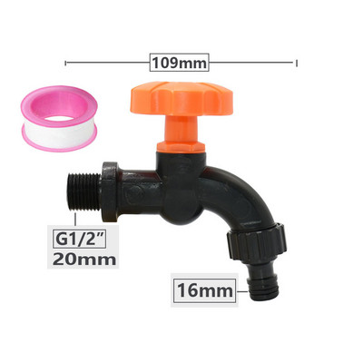Adaptor robinet cu filet de 1/2 3/4 inch S60 IBC rezervor rezervor apă acvariu robinet de înlocuire armătură de scurgere supapă de robinet de grădină