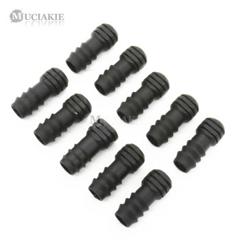 MUCIAKIE 10PCS 16mm Τελικό Καπάκι για 16mm Micro Irrigation Tubing Micro Drip Irrigator Fitting Garden Watering Connector Waterstop