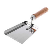 1vnt nerūdijančio plieno bitininkystė švaraus medaus ekstraktoriaus žiedadulkių kastuvas su medinėmis rankenomis, bitininko profesionalus įrankis