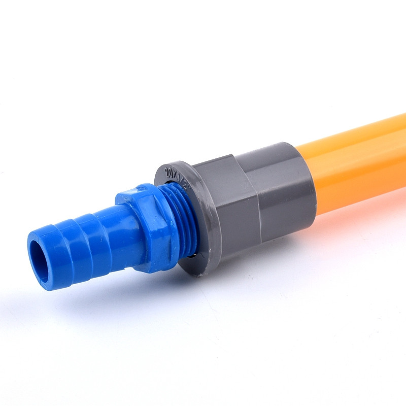 1-3 db 20-32 mm-től 1/2-1 hüvelykig szürke PVC réz anya menetes csőaljzat Egyenes kerti öntözővíz csőcsatlakozások