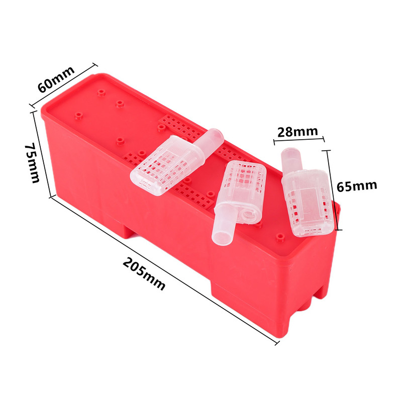 Μελισσοκομία Bee Catcher Bee Moving Isolator Protection θήκη Εξοπλισμός εκτροφής Βασίλισσας Μελισσών Θερμοκοιτίδα κυττάρων βασίλισσας μελισσών