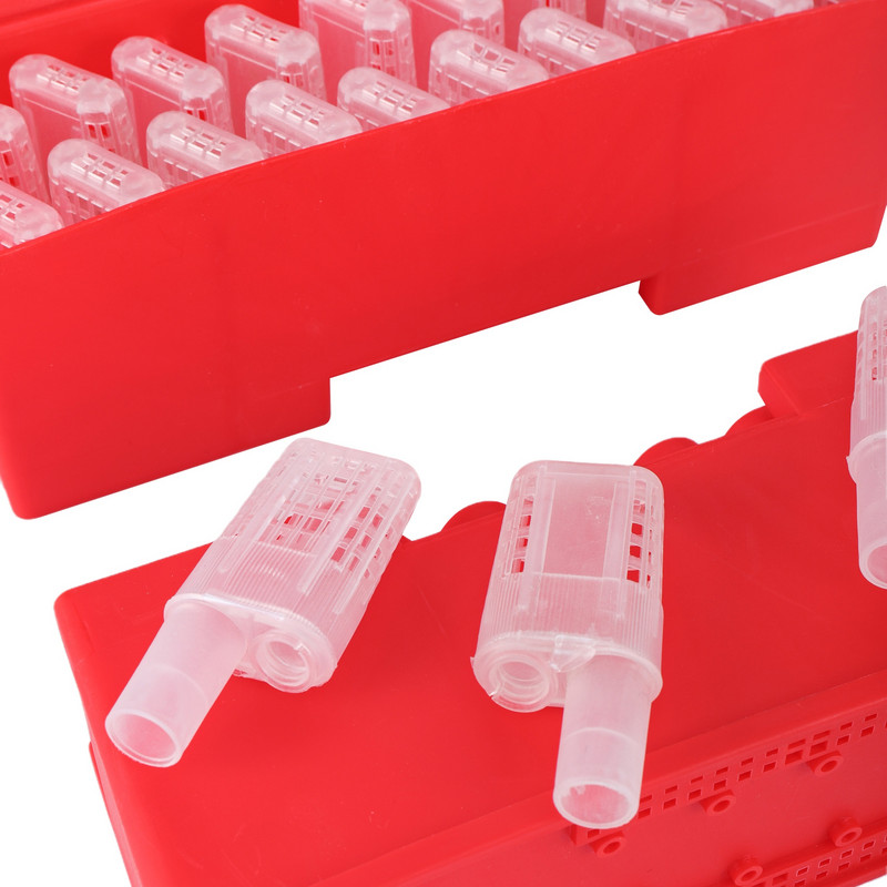 Μελισσοκομία Bee Catcher Bee Moving Isolator Protection θήκη Εξοπλισμός εκτροφής Βασίλισσας Μελισσών Θερμοκοιτίδα κυττάρων βασίλισσας μελισσών
