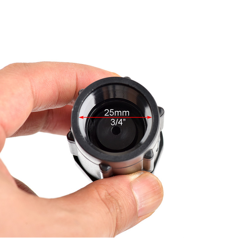 15PSI-45PSI iš anksto nustatyti slėgio reguliatoriai su 3/4" FHT x MHT žarnos sriegiu sumažina įeinančio vandens slėgį sodo lašelinės sistemos 1 vnt.