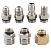 1 gab G3/8 līdz M14 M18 M22 ātrais savienotājs augstspiediena ūdens pistoles adaptera savienojumi, automašīnu mazgātāja ātrā sakabe