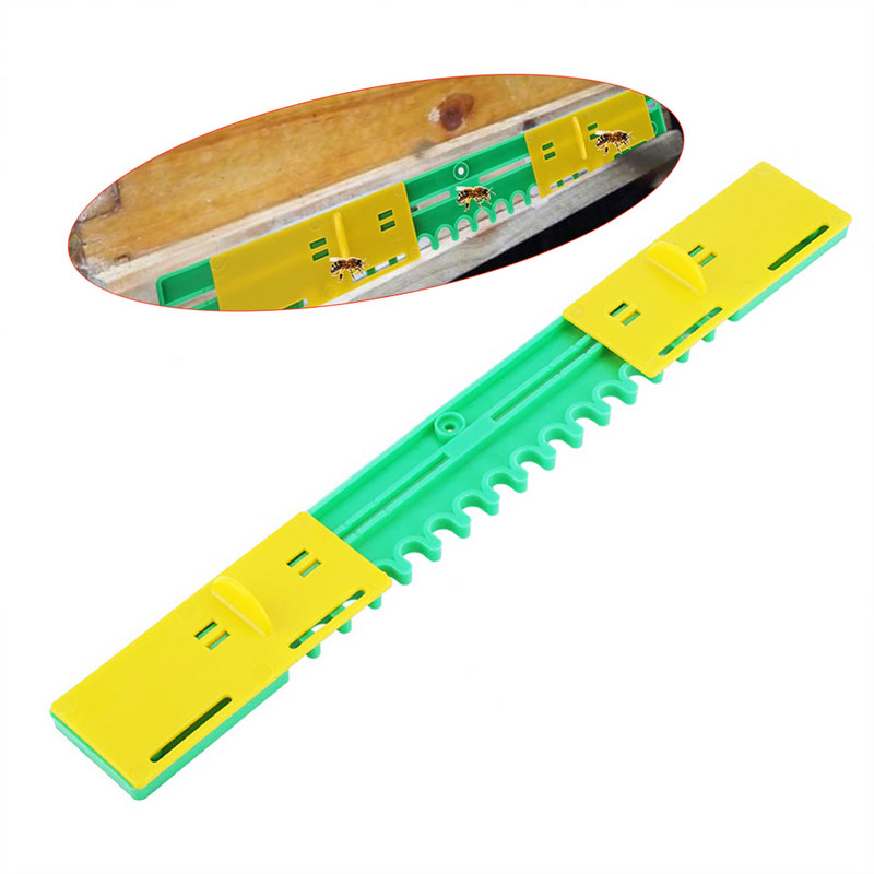 1PCS Slide Νέος Τύπος Bee Nest Πόρτα Πλαστική Πύλη Κυψέλης Είσοδος Bees Εργαλεία Anti Escape Run Protection Equipment for μελισσοκομία