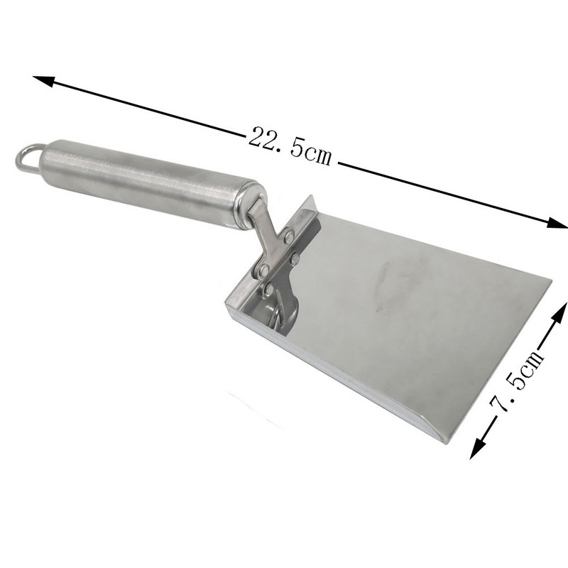 1 τεμ. Φτυάρι μελισσών Καθαριστικό κουτί μελισσών από ανοξείδωτο ατσάλι Καθαριστικό καθαριστικό μελισσοκομικής σέσουλα