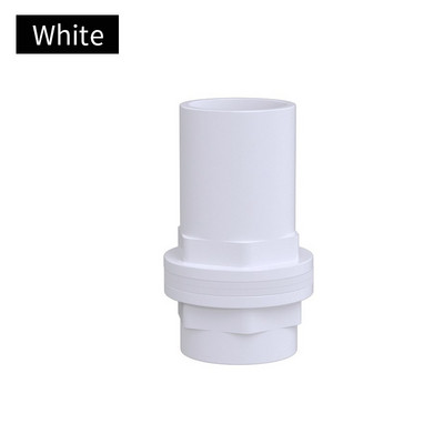 20-50 mm-es fekete/kék/fehér akváriumi csatlakozó PVC vízálló cső tompa akvárium egyenes illeszkedésű csuklós akvárium szerszámtartozékok