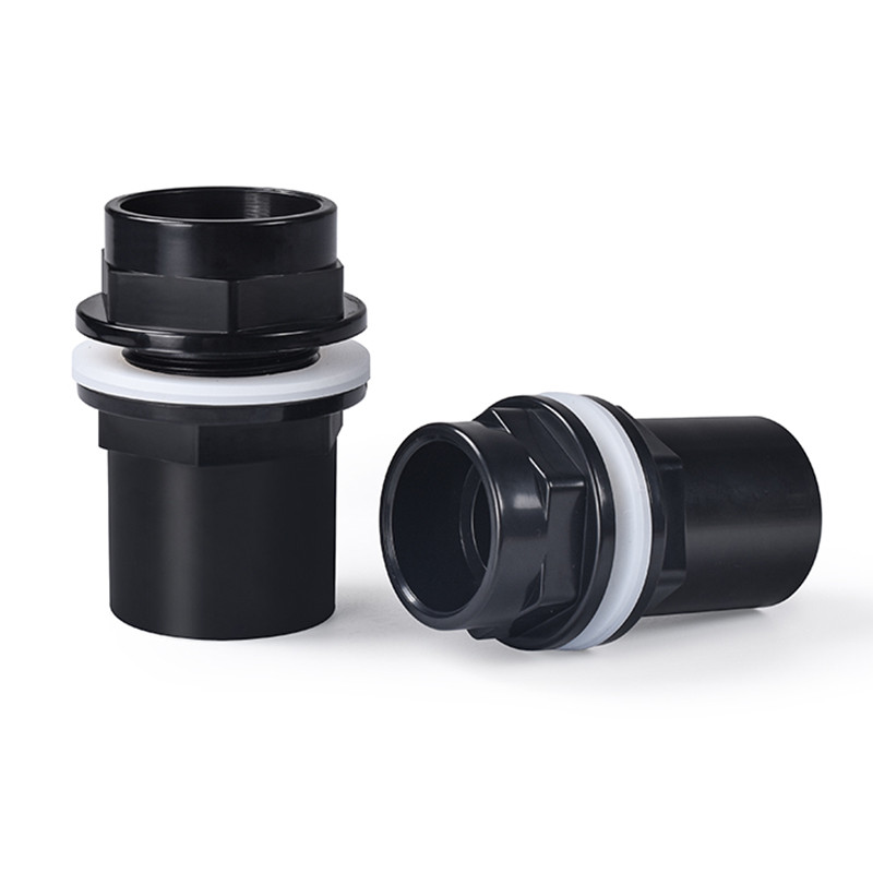 20-50 mm-es fekete/kék/fehér akváriumi csatlakozó PVC vízálló cső tompa akvárium egyenes illeszkedésű csuklós akvárium szerszámtartozékok