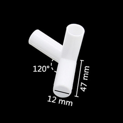 12 mm unutarnjeg promjera PVC konektor 60 90 120 135 stupnjeva Tee konektor Vrtni ravni koljenasti križni T konektori